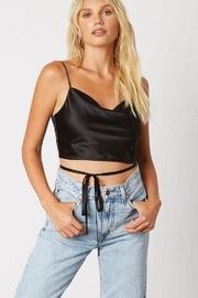  Tie-front Cropped Top