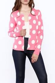  Pink Button Down Cardigan
