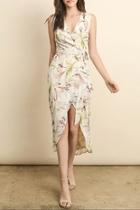  Lily Wrap Midi-dress