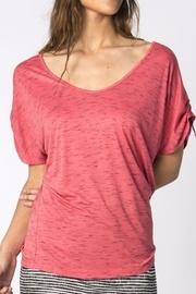  Cinched Sleeve Top