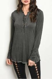  Charcoal Brown Top