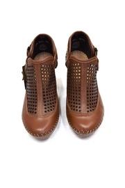  Cognac Bootie
