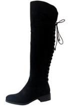  Lace Up Boots Black