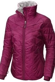  Dark-raspberry Kaleidaslope Jacket