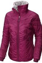  Dark-raspberry Kaleidaslope Jacket