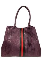  Purple Embossed Tote