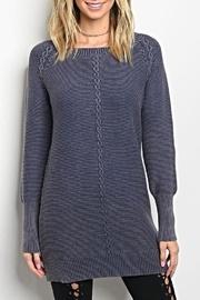  Boyfriend Navy Sweater