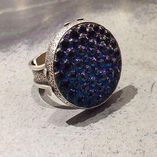  Blue Glass Ring