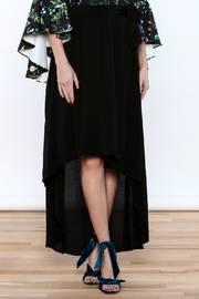  Black Wrap Skirt
