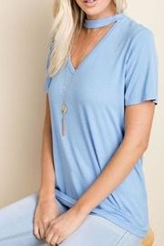  Choker Neck Tee