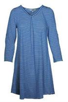  Blue Striped Dress