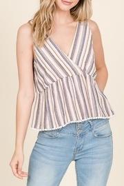  Striped Trim Detail Tank
