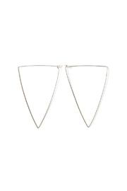  Oversized Triangle Hoops