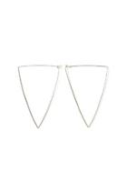  Oversized Triangle Hoops