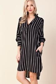  Lacy Stripe Dress