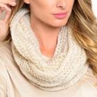  Cream Colored Infinity Scarf