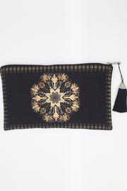  Floral Border Clutch