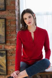  Long Sleeve Pocket Top
