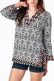 Le Sample Tribal Print Tunic