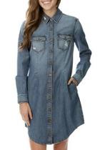  Distresssed Denim Dress