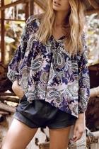  Elson Paisley Top