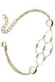  Gold Abstract Bracelet