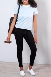  Denim Pinstripe Tee