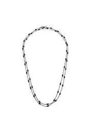  Black Oxidize Chain Necklace