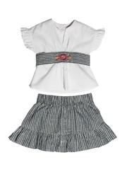 Estela Blouse-skirt Set