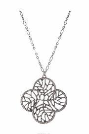  Burnished Silver Necklace