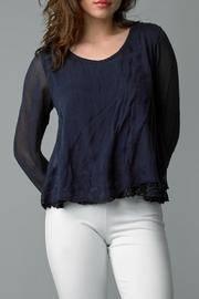  Silky Layered Blouse