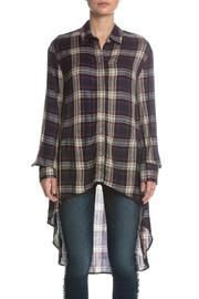 Button Down Hi-lo Shirt