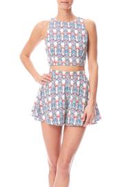  Exposed Back Short Set