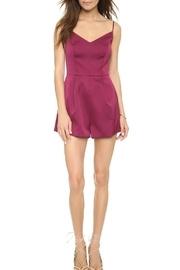  None-the-wiser Plum Playsuit