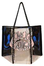  Love Is Enough Clear Tote