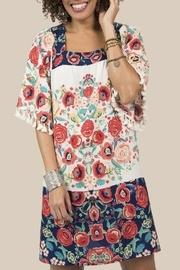 Floral Back-tie Dress