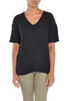  Black Linen Tee