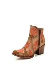  Embroidered Leather Boot