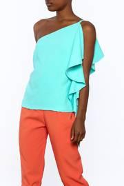  Turquoise Sleeveless Top