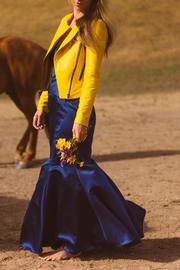 Yellow Motorcycle Jacket