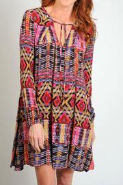  Pleated Neck Tunic