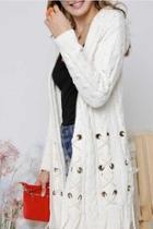  Sweater Tie Cardigan