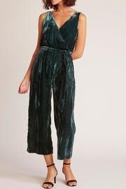  Velvet Jumpsuit, Emerald