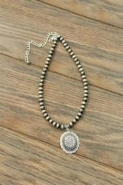  Concho Navajo-pearl Necklace