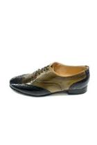  Olive Leather Brogue