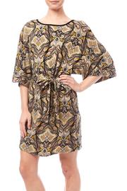  Olive Print Dress