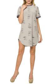  Distressed Shirt Dress