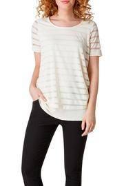  Transparent Stripe Top