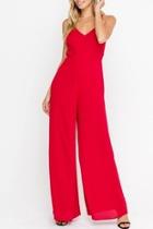  Strappy Open-back Cocktail-jumpsuit
