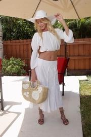  Cotton Maxi Skirt